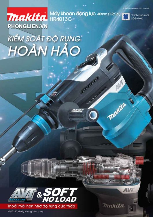 MÁY KHOAN ĐỘNG LỰC MAKITA HR4013C