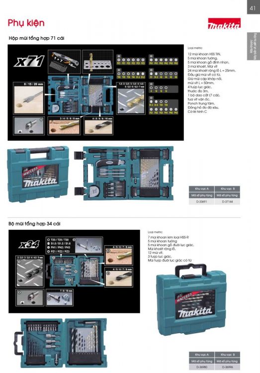 PHỤ KIỆN MAKITA MACCESS